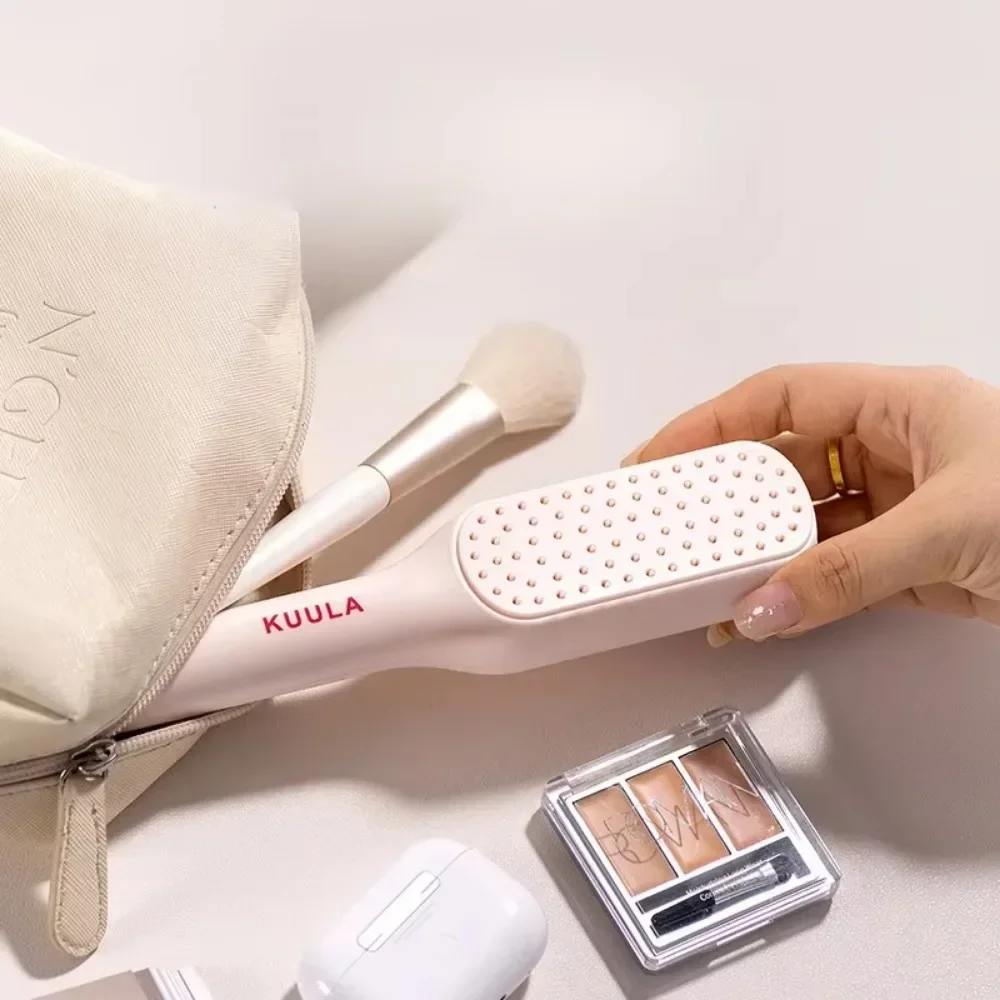 Self-cleaning Hairbrush One-pull Massage Brush Retractable Rotating Lifting Self-cleaning HairbrushSafety Airbag Massage