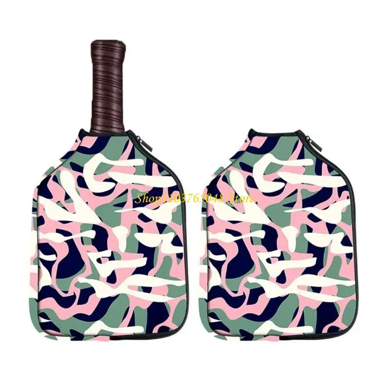 R53E Pickleballs Racket Cover Pickleballs Storage Bag Pickleballs Paddle Covers Pickleballs Paddle Sleeve for Sports