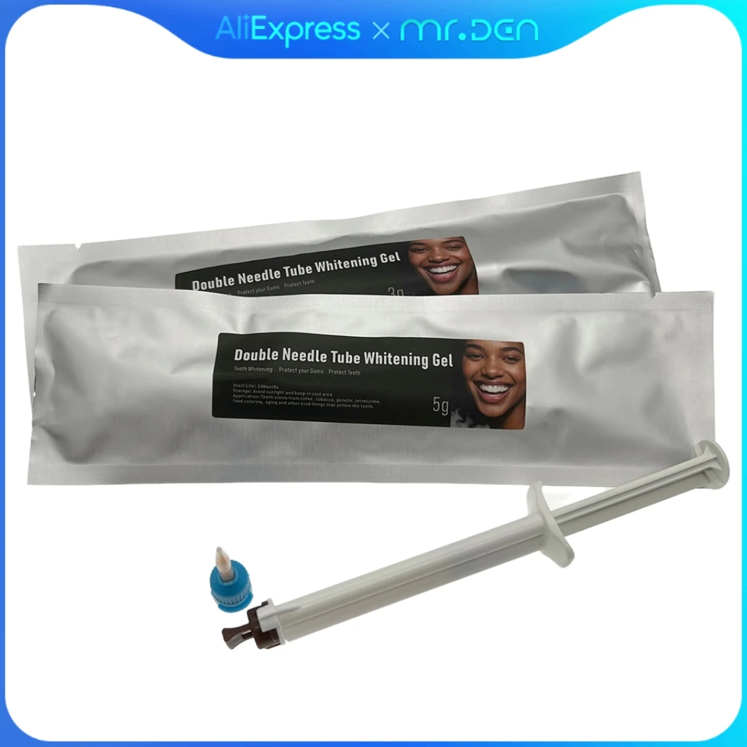 MR DEN Fast Acting Teeth Whitening Gel Visible Results in Days Safe for Sensitive Teeth Daily Oral Care