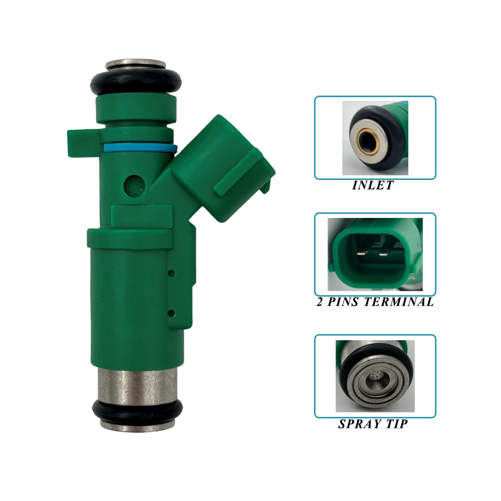 Car Engine Fuel Injector Nozzle For CITROEN NEMO C2 C3 PEUGEOT 206 207 BIPPER PARTNER 01F023 1984G0 Auto Accessories