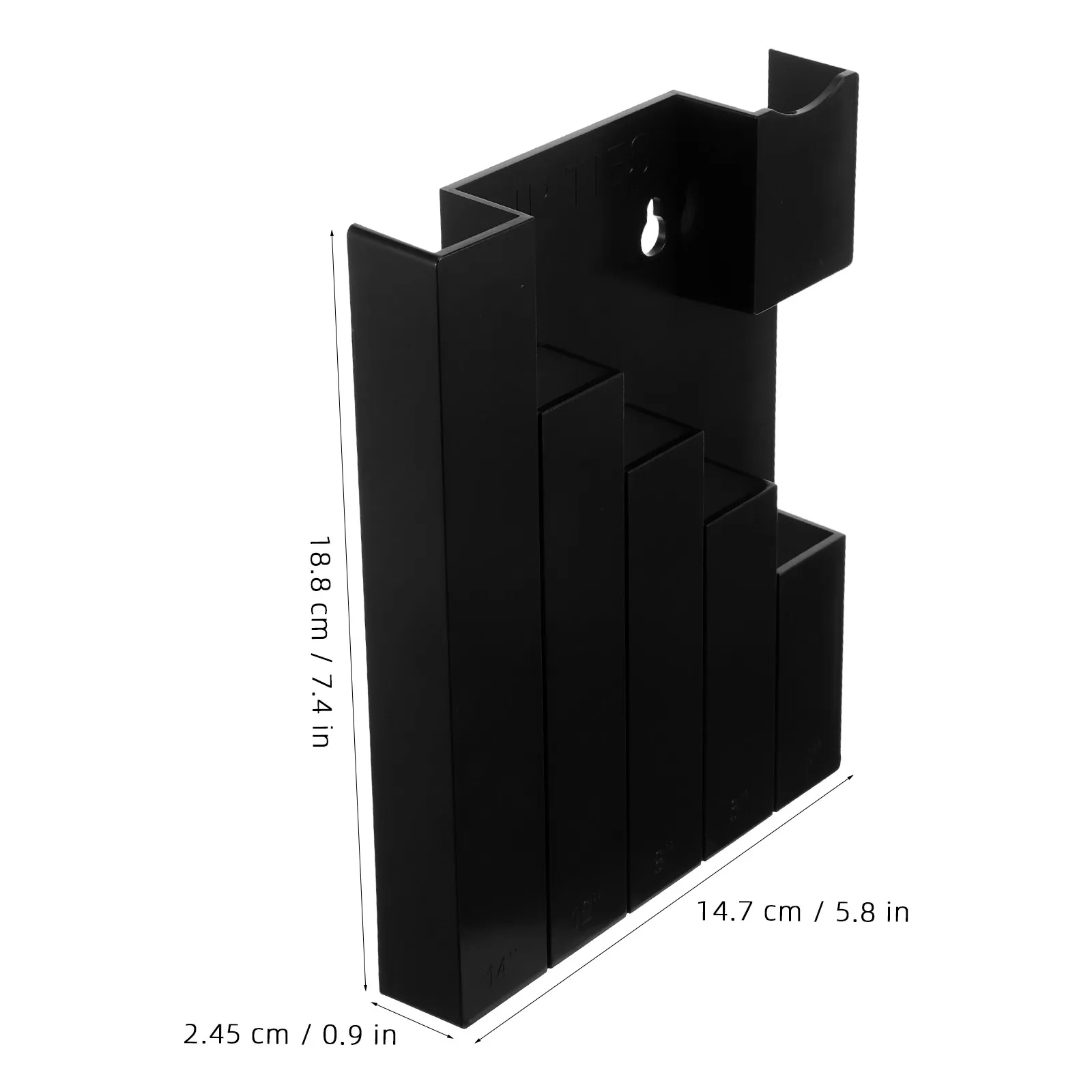 Heavy Duty Thickened Zip Ties Holder Storage Rack Multi Compartment Organizer Box for Trailers Workshops Garage Cable Tie