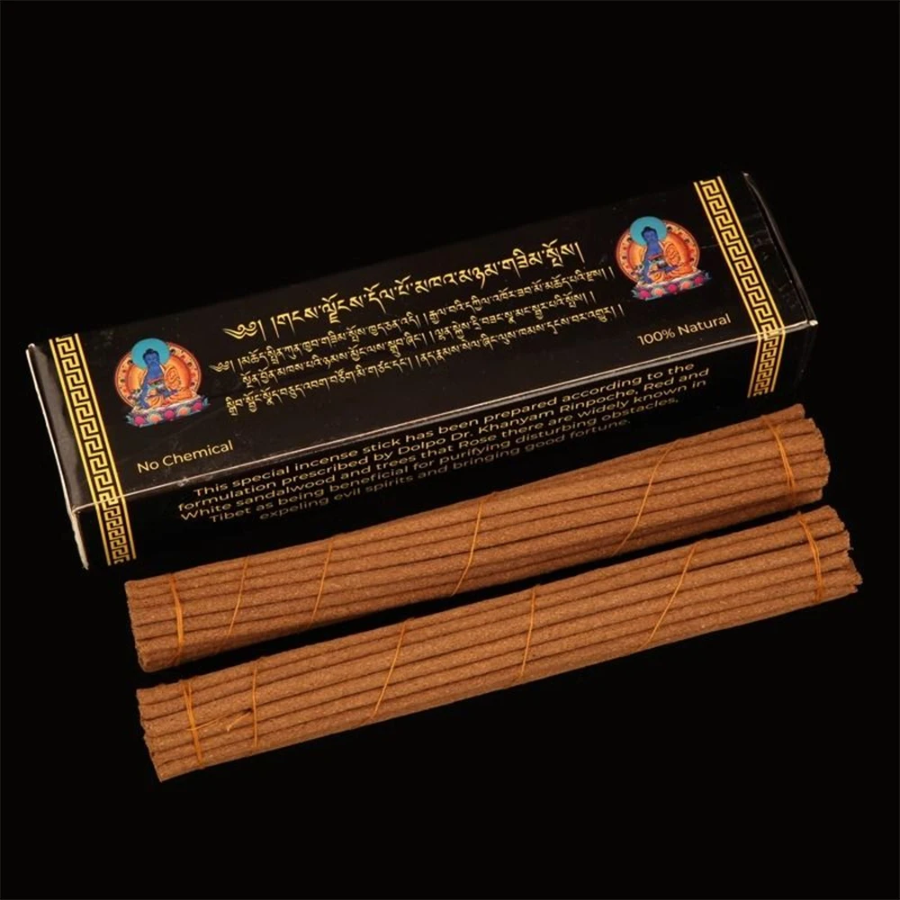 

Nepalese Medicine Buddha Incense, Himalayan Natural Herbal Incense, Indoor Purifying air meditation Aroma, Tibetan incense stick