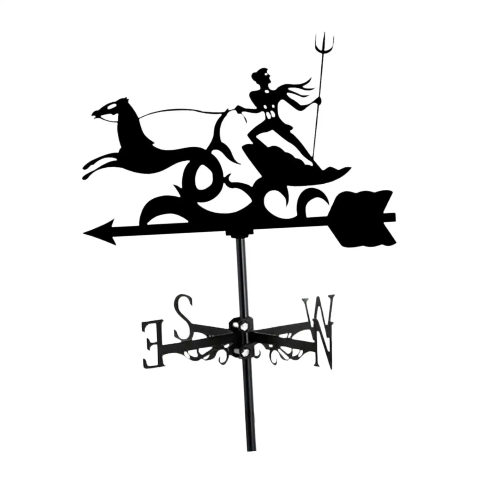 Weather Vane Wind Direction Indicator Wind Vane Vintage Black Weather Vane Roof