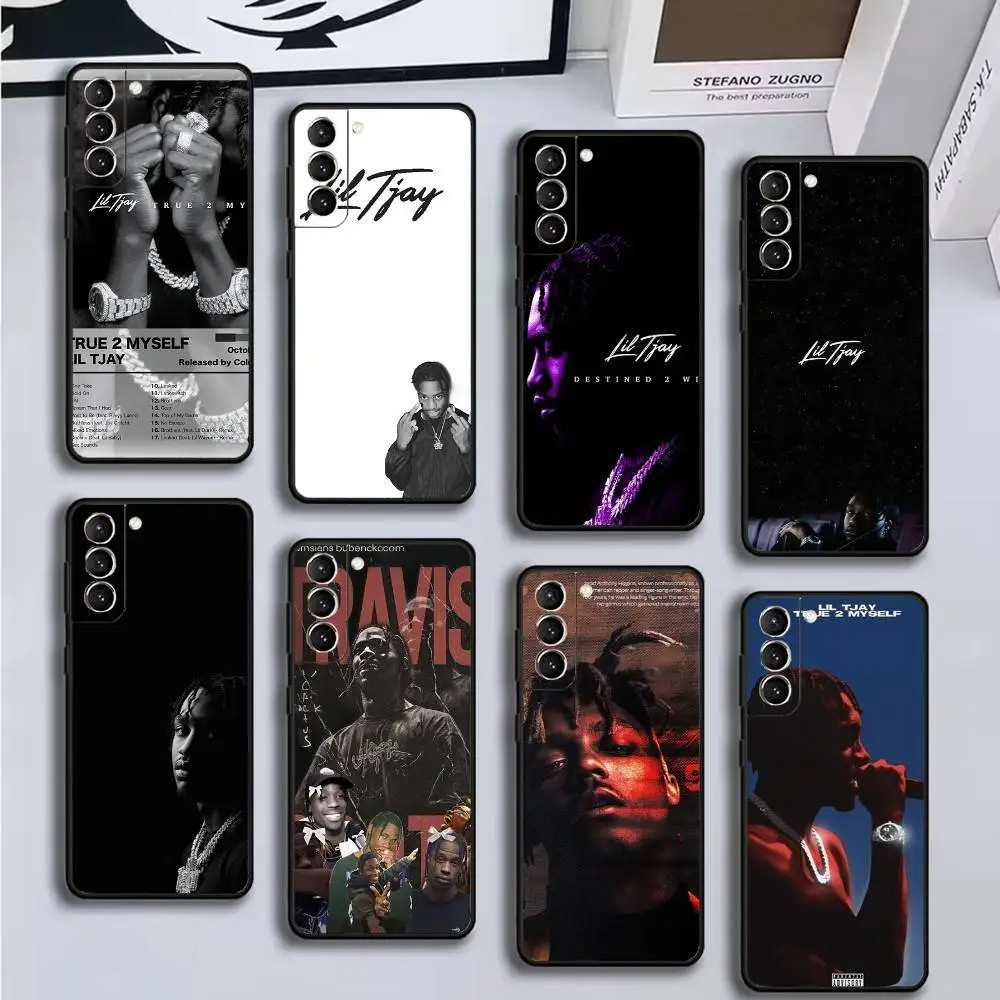 

Rapper L-Lil Baby Phone Case For Samsung GalaxyA13,21s,22,31,32,52,53,71,72,73,Soft Black Shell