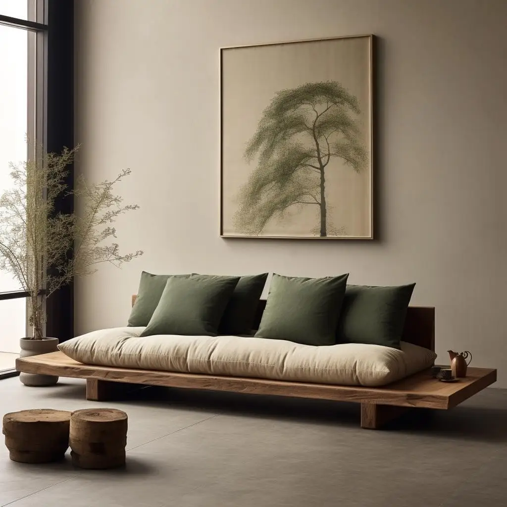 

Customizable living room small apartment double triple straight row sofa