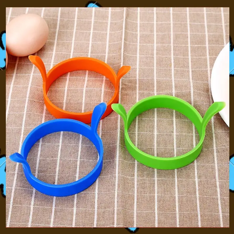 Promotion! Omelette Ring Round Silicone Omelette Maker Non-Stick, Non-Slip, Heat-Insulating Omelette Ring