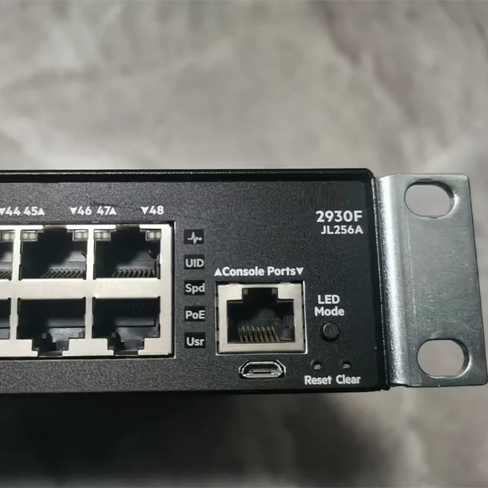 

JL256A 2930F-48G-POE+ 48-портовый гигабитный коммутатор POE+