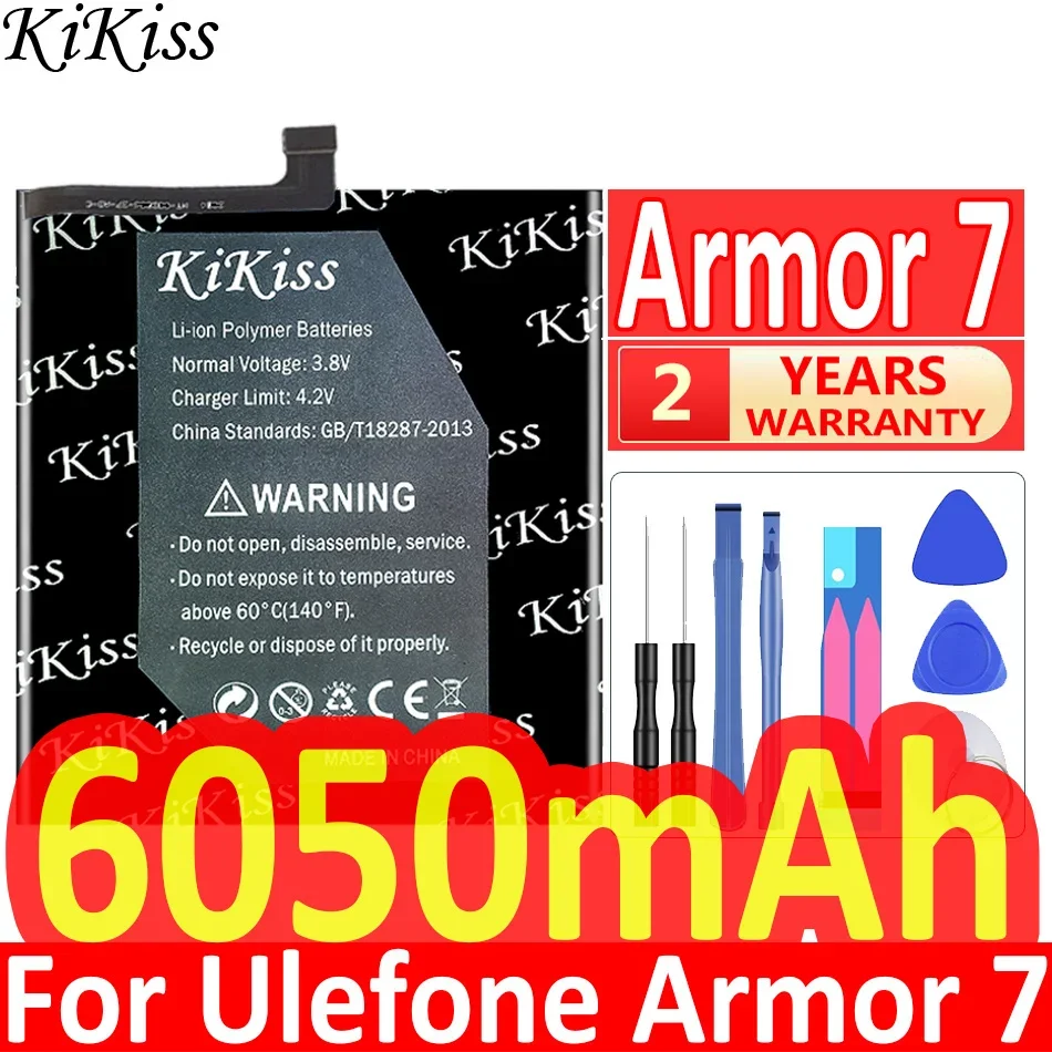 KiKiss Battery For Ulefone Armor 11 11T 10 9 9E 8 7 6 5 5S 3 2 5.0 inch Armor11 Armor11T Armor10 Armor9 Armor8 Armor6 Armor5