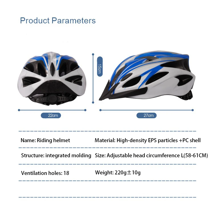5 pezzi casco da equitazione per bicicletta occhiali maschera tuta veicolo elettrico strada mountain bike casco ciclismo leggero respirare casco di sicurezza