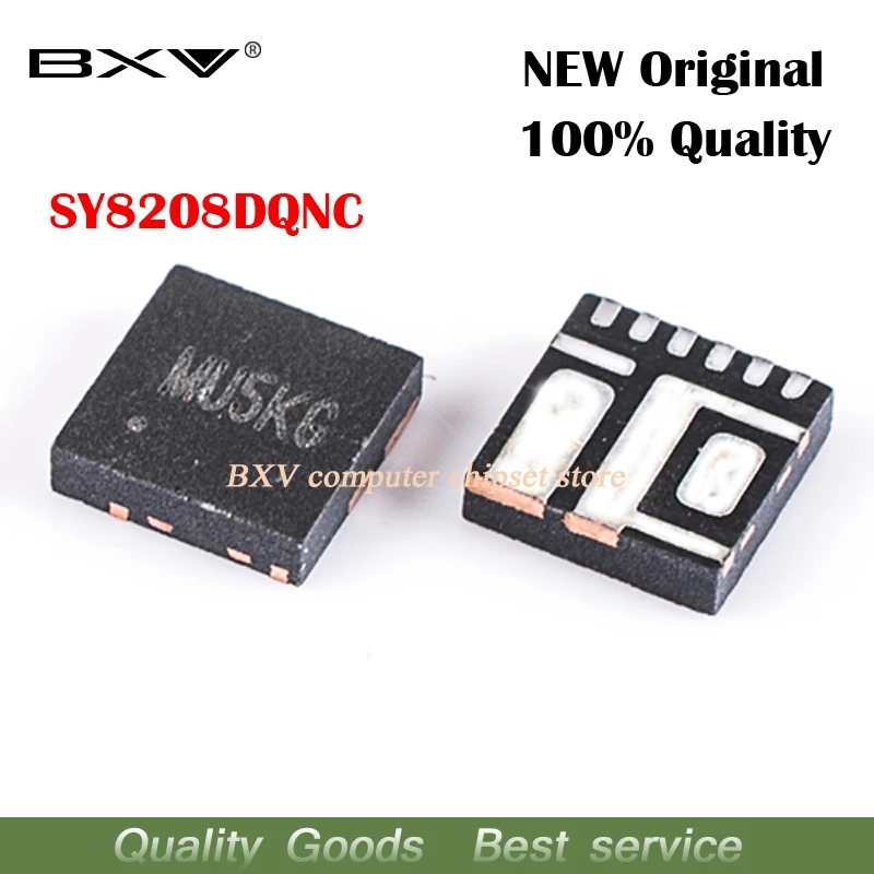 5pcs SY8208DQNC SY8208D SY8208 (MU3AA MU2AZ MU4BB... ) QFN-6 new original