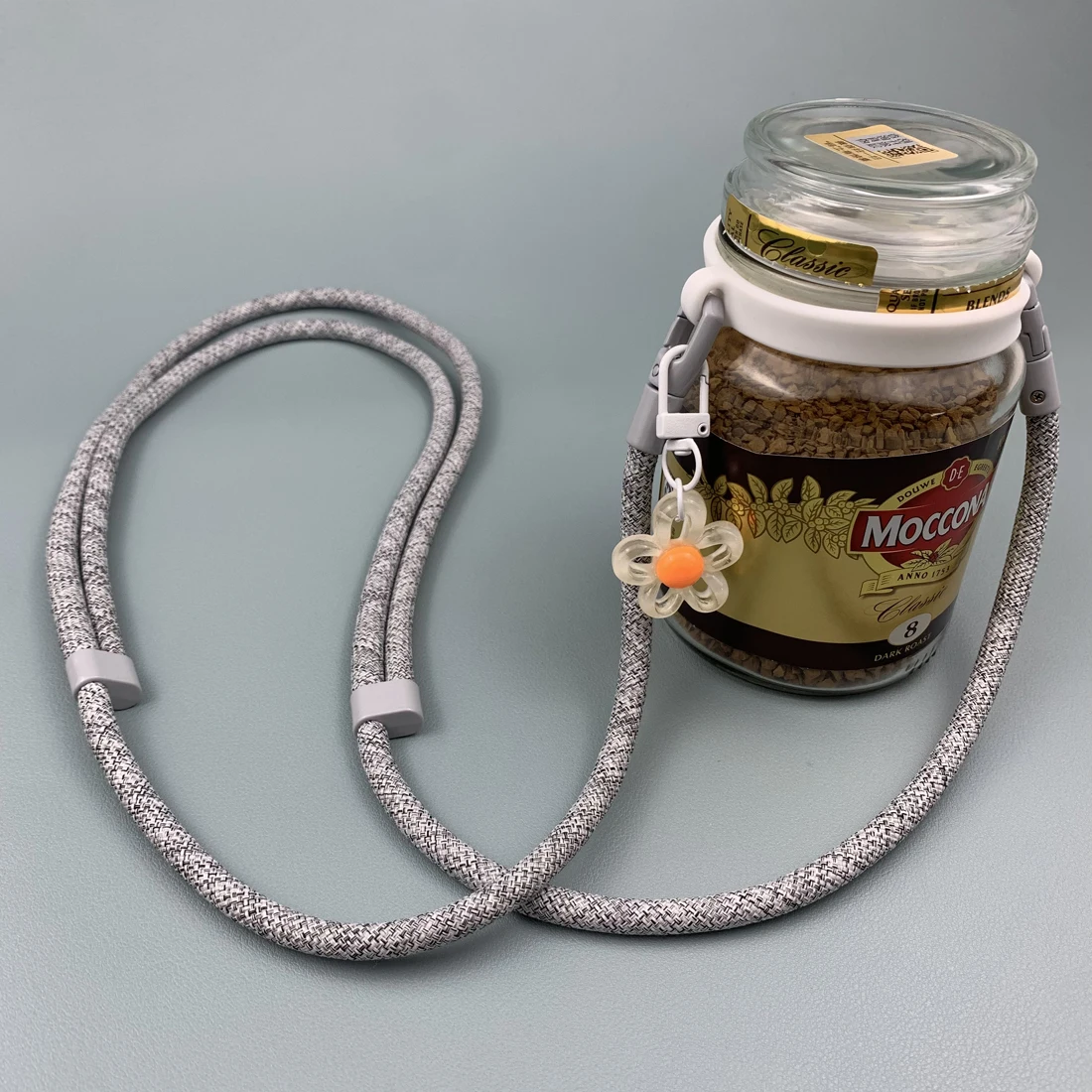 Multi-purpose Adjustable Crossbody Lanyard Water Bottle Strap Sling Holder for Most 12-40oz Bottles Cup,Comfortable for  Walking