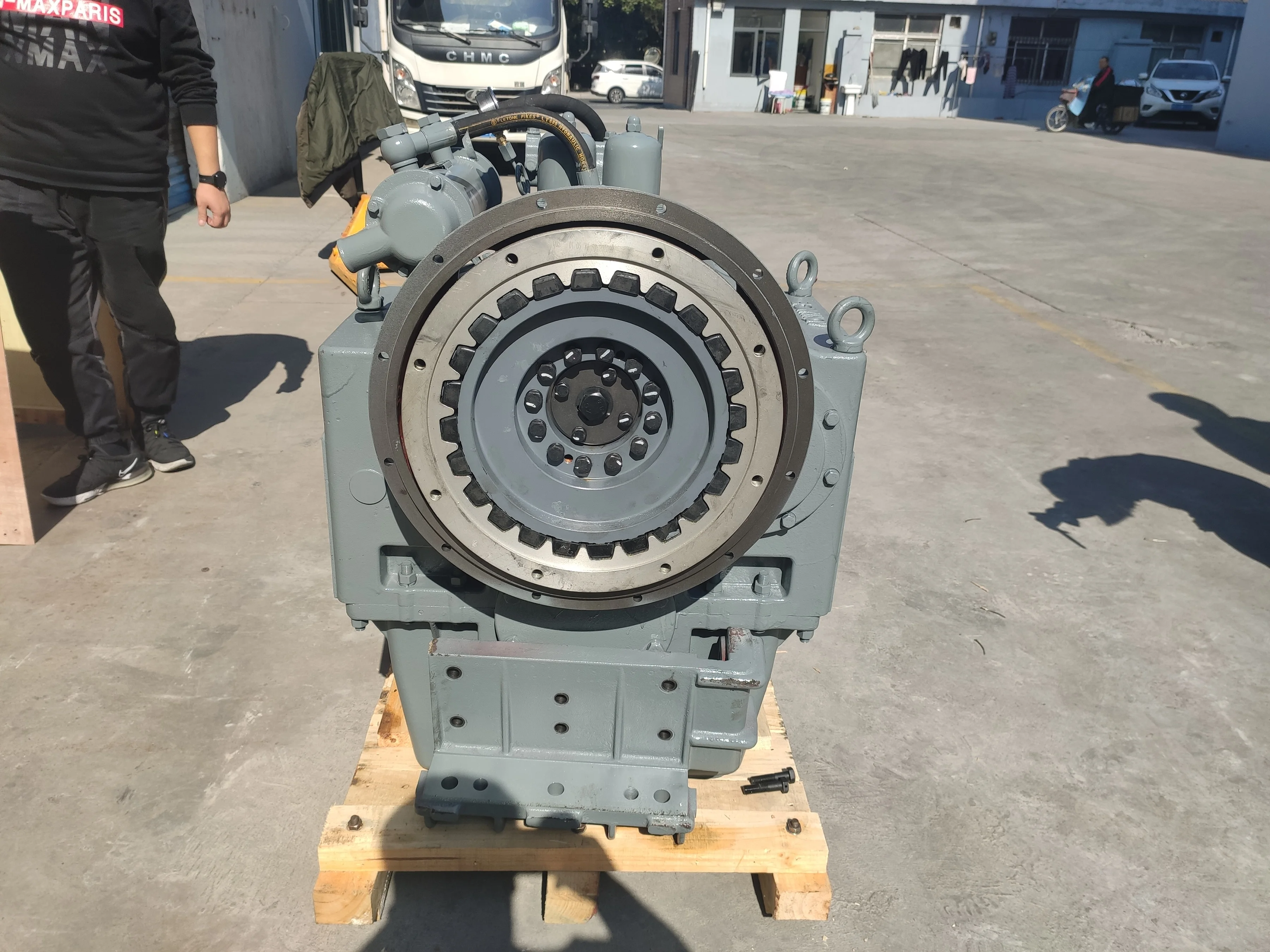 HCD400A Hydraulic Marine Gearbox Heavy Duty Boat Reduction Transmission For Workboat Tugboat Propulsion System