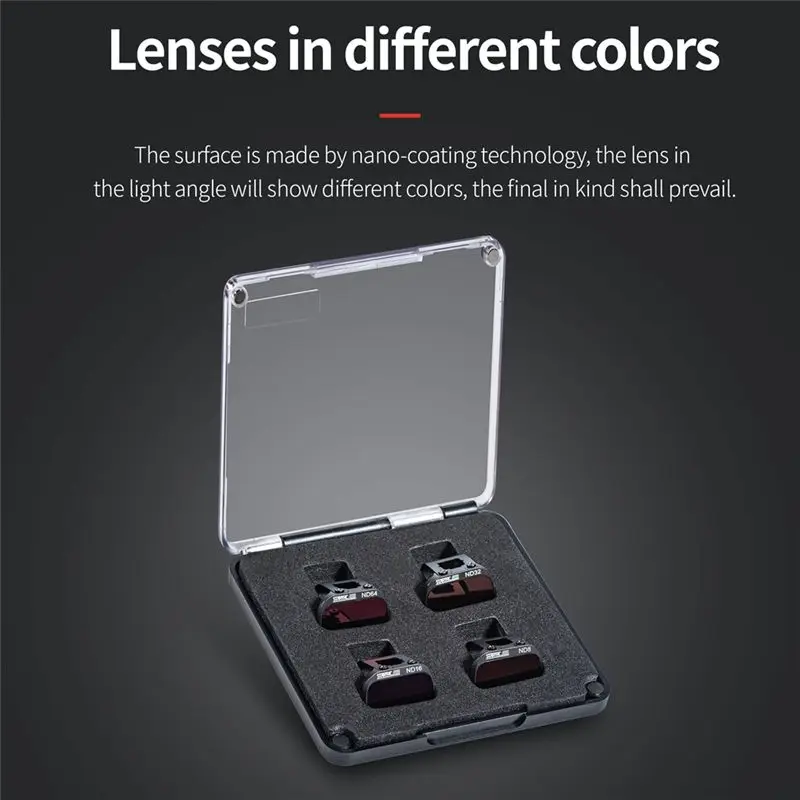 

STARTRC For DJI Mini 4K Mini 2 SE Mini 2 Special Filter Kit ND8 16 32 64 Filter Kit Heads Camera Lens Accessories