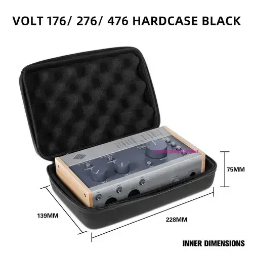 

UDG UA Apollo Two X/Solo/X4/Satellite Sound Card Special Equipment Hard Case Storage Bag