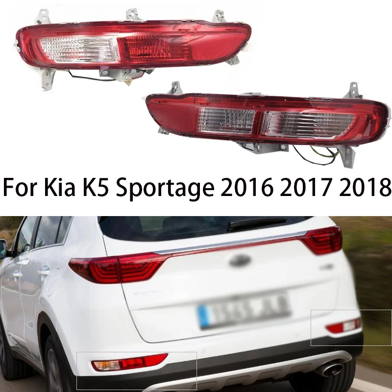 For Kia K5 Sportage 2016 2017 2018 Car tail bumper lights taillight rear light LED TailLight Rear Lamp 92405-H3200