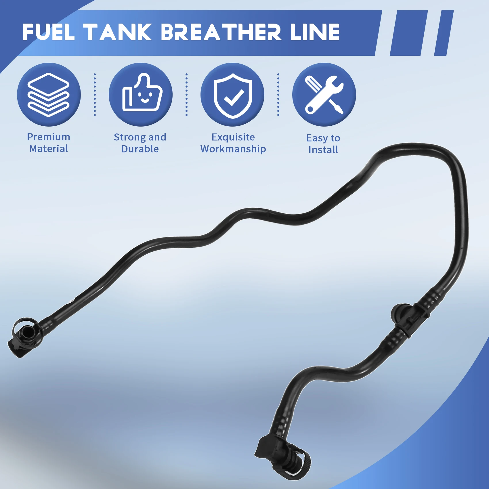 

AB98-13907601515 Fuel Tank Breather Line For BMW E84 E89 F20 F20N F21 F21N Radiator Coolant Hose Water Pipe