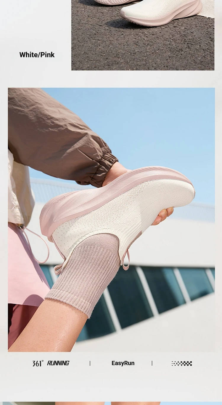 361 Degrees Fengye 5.0 Slip-On-Laufschuhe, leicht, verschleißfest, stoßdämpfend, atmungsaktiv, weich besohlte Turnschuhe 682632242 – Detail 18