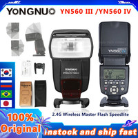 YONGNUO YN560IV Speedlite 2.4G Wireless Radio Master Slave Flash YN560 IV for DSLR Camera Canon Nikon Sony Pentax Olympus Fuji
