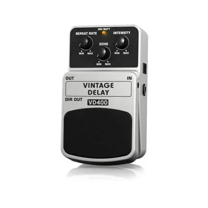 Behringers BOD400 Bass Effects Box Head Simulation Before Recording AmplificationDI Bass Effects