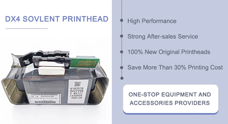 Original DX4 Eco solvent Printhead for Mimaki Mutoh Roland printer