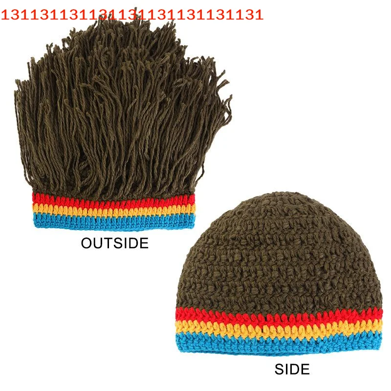 Knit Beanie Hat Warm - Copricapo per Feste Cosplay, Cappello con