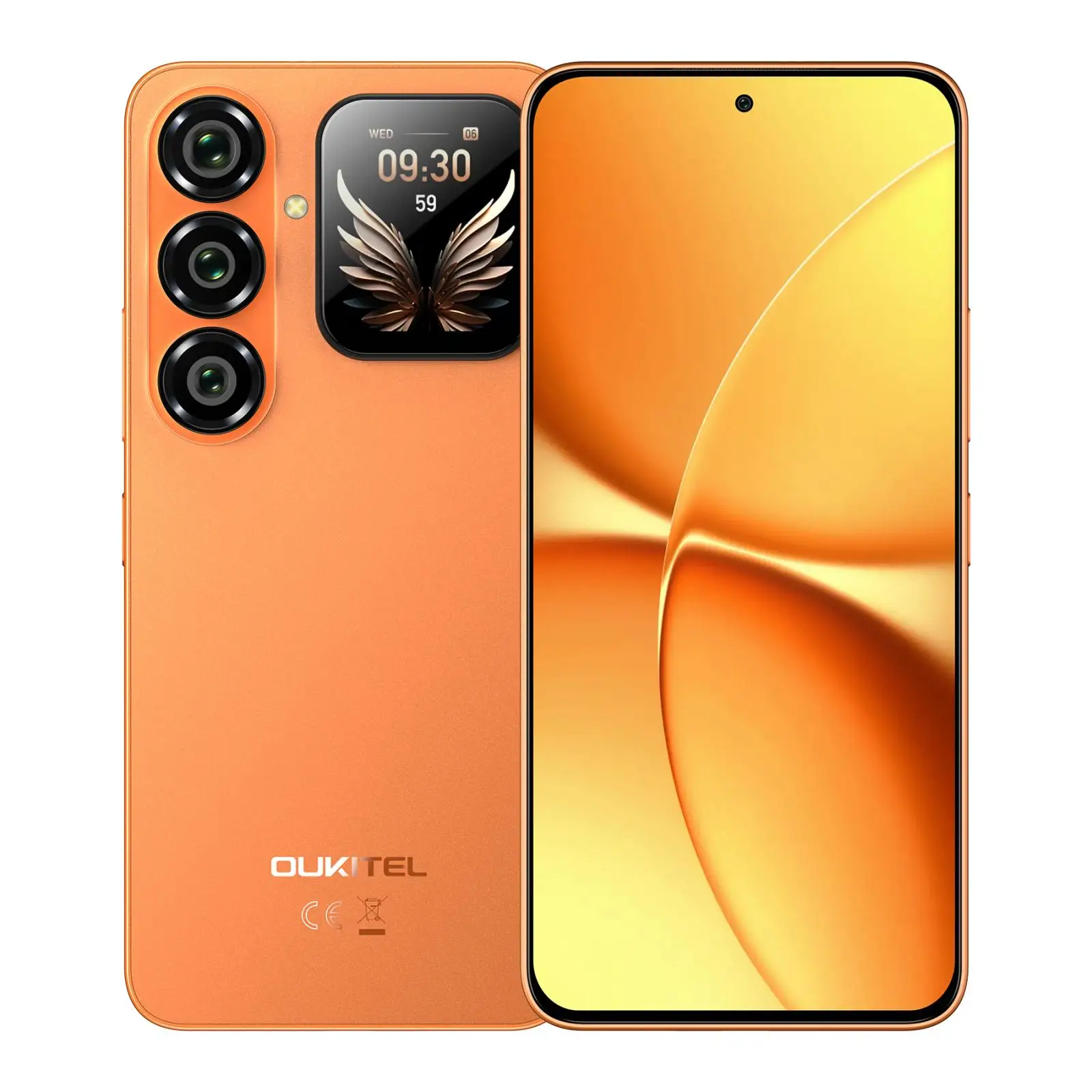 Oukitel P2 Plus Smartphone 12GB+256GB 6.7'' Android 16 50MP Camera 5000mAh 45W Dimensity 7100 NFC 5G Cellphone