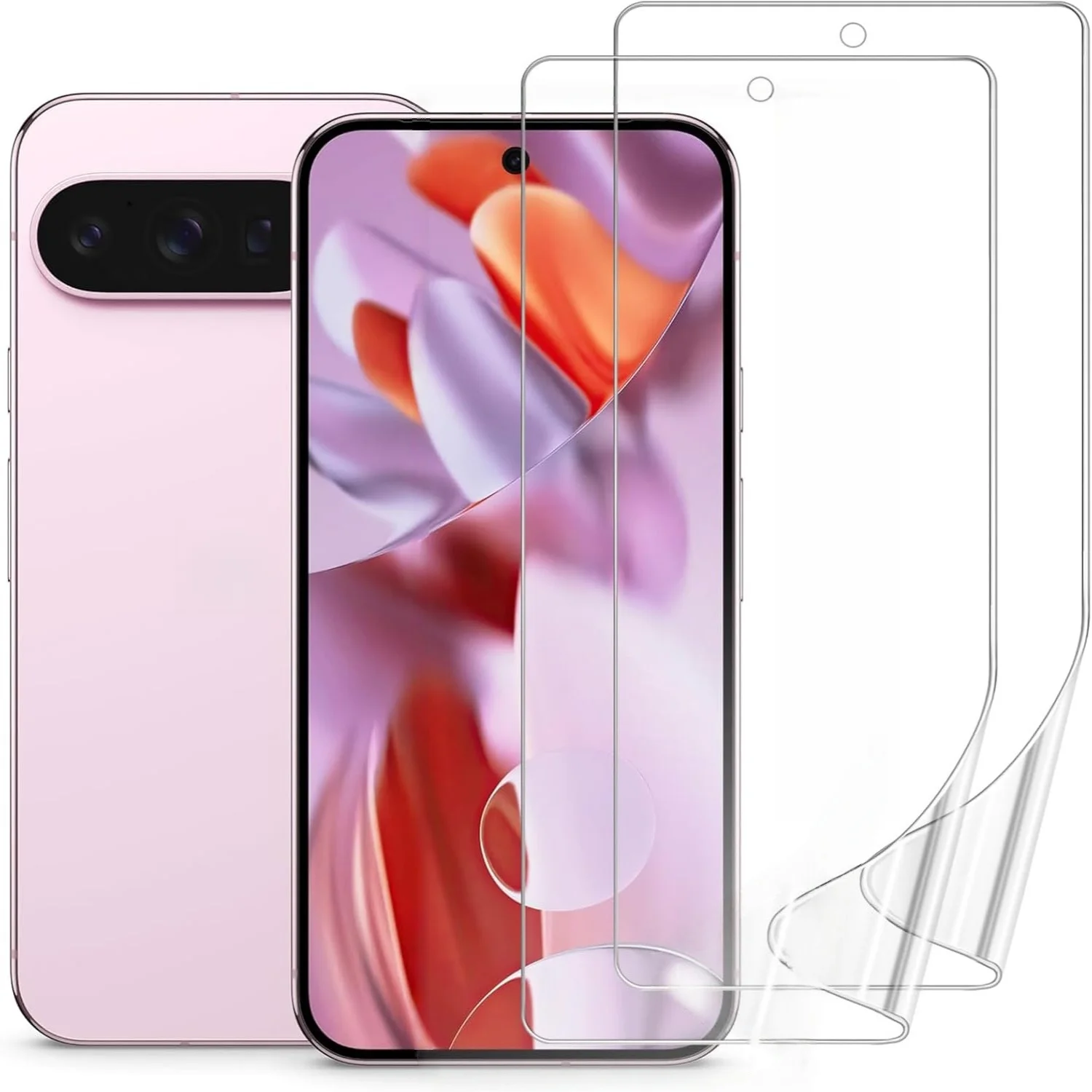 2 Stück High-Definition-Hydrogel-Folie für Mobiltelefone für Google Pixel 10 Pro XL / 10 Pro / 10 / 9 / 9A / 9 Pro / 9 ProXL/8A/8/8 PRO