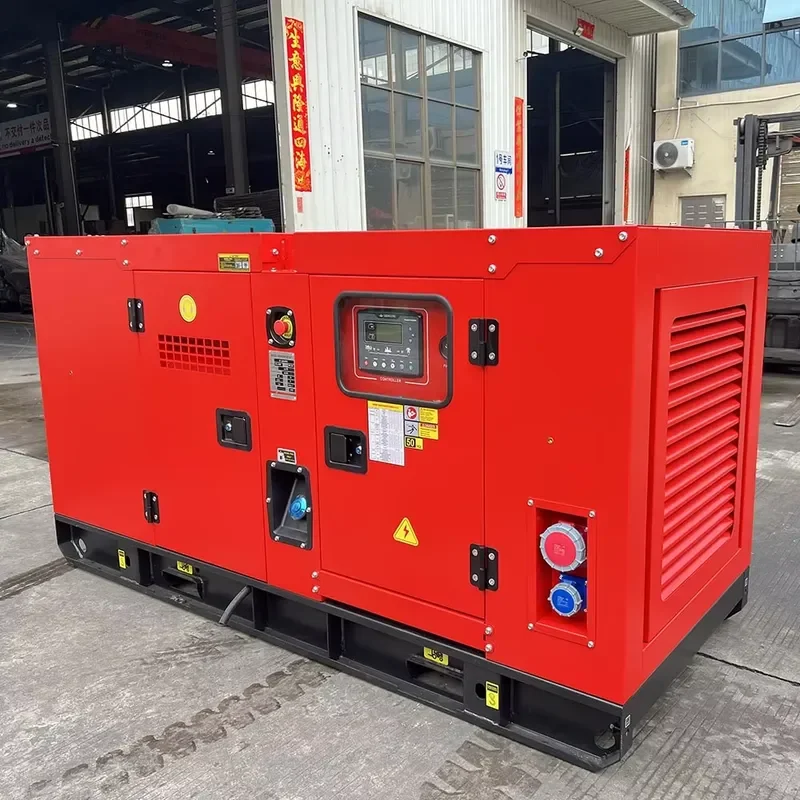 3 Phase 15 KVA 12 KW Silent Generator Open Frame Auto Start Remote Start