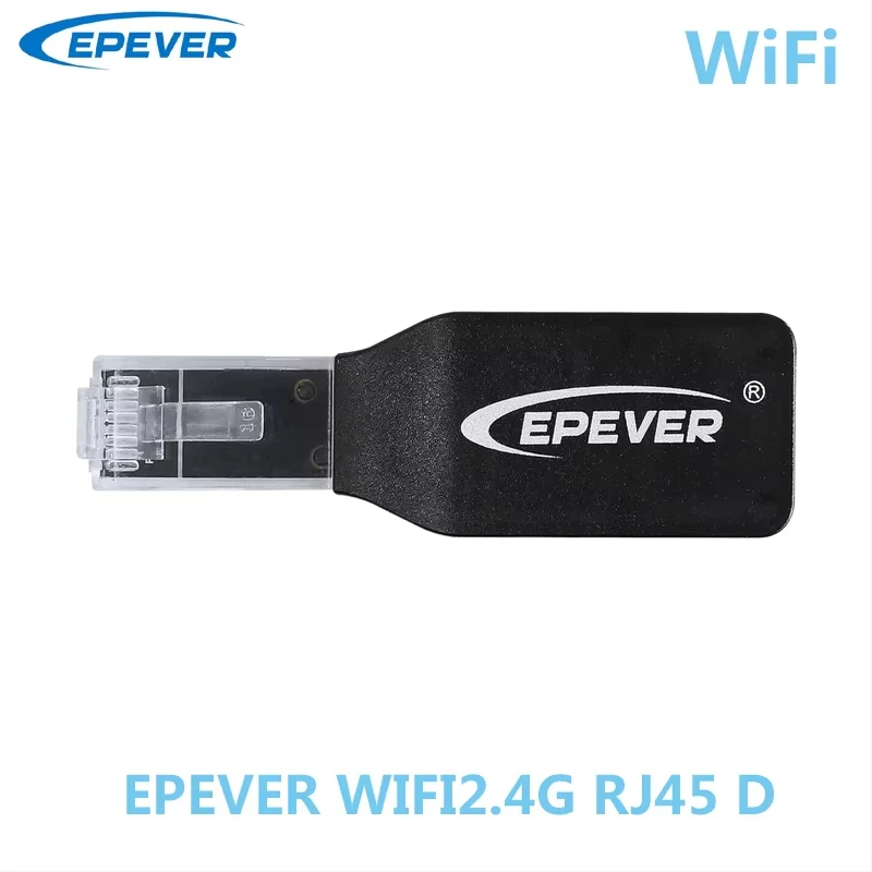 EPEVER MPPT Solar Charge Controller WiFi Adapter for WiFi2.4G RJ45 D Communication Monitoring by Mobile Phone App