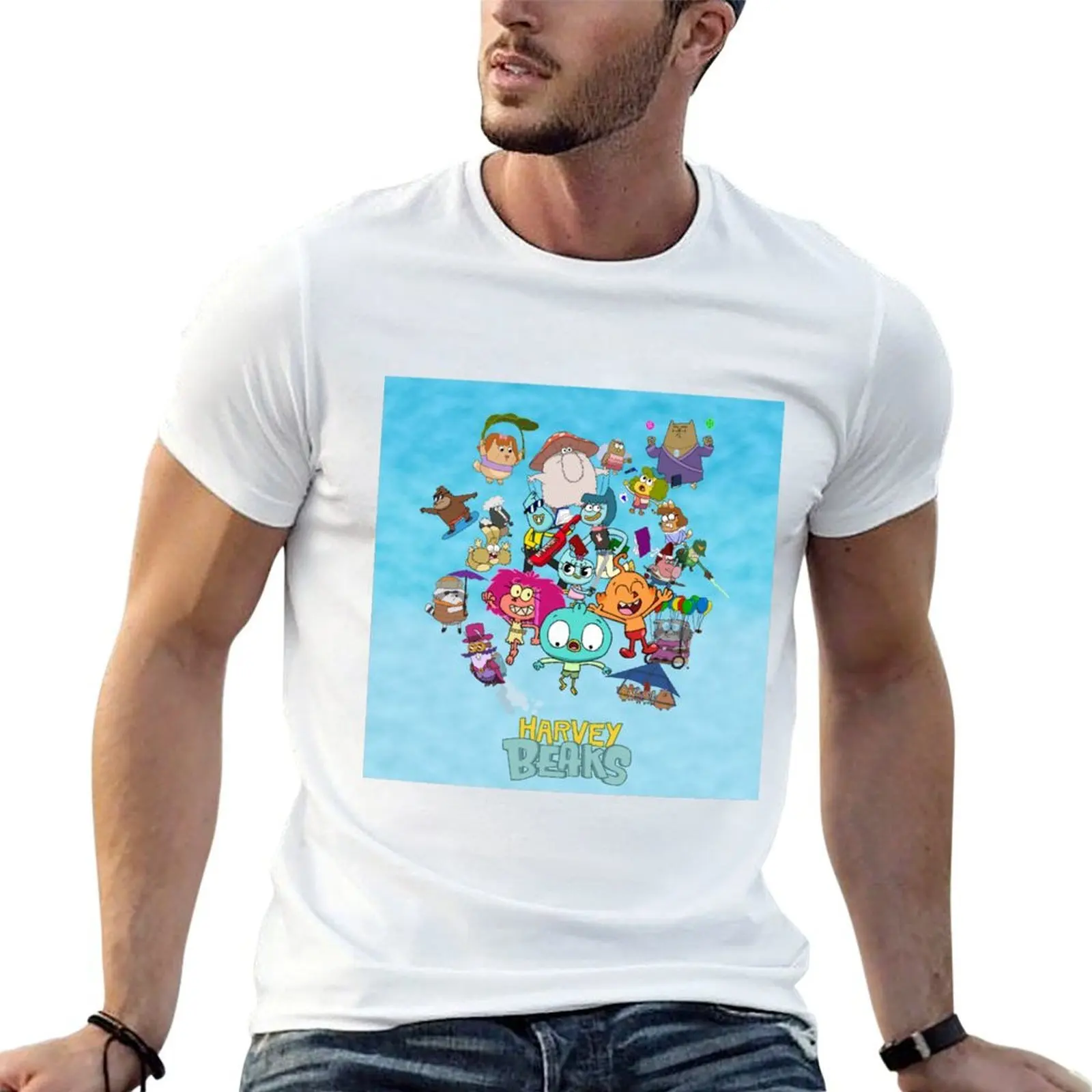 Cast of Harvey Beaks T-Shirt t shirt man cotton t shirt personalised T-Shirt