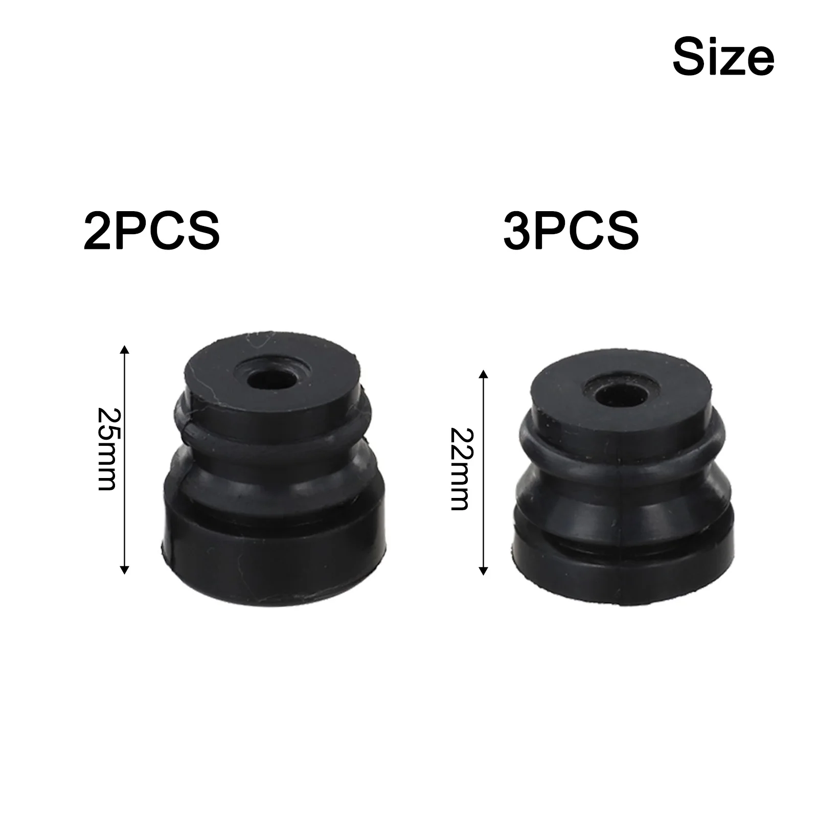 Set of Rubber Damping Blocks for Chainsaw with Annular Buffer Pads Suitable for 4500 5200 5800 Models Including 43cc 45cc