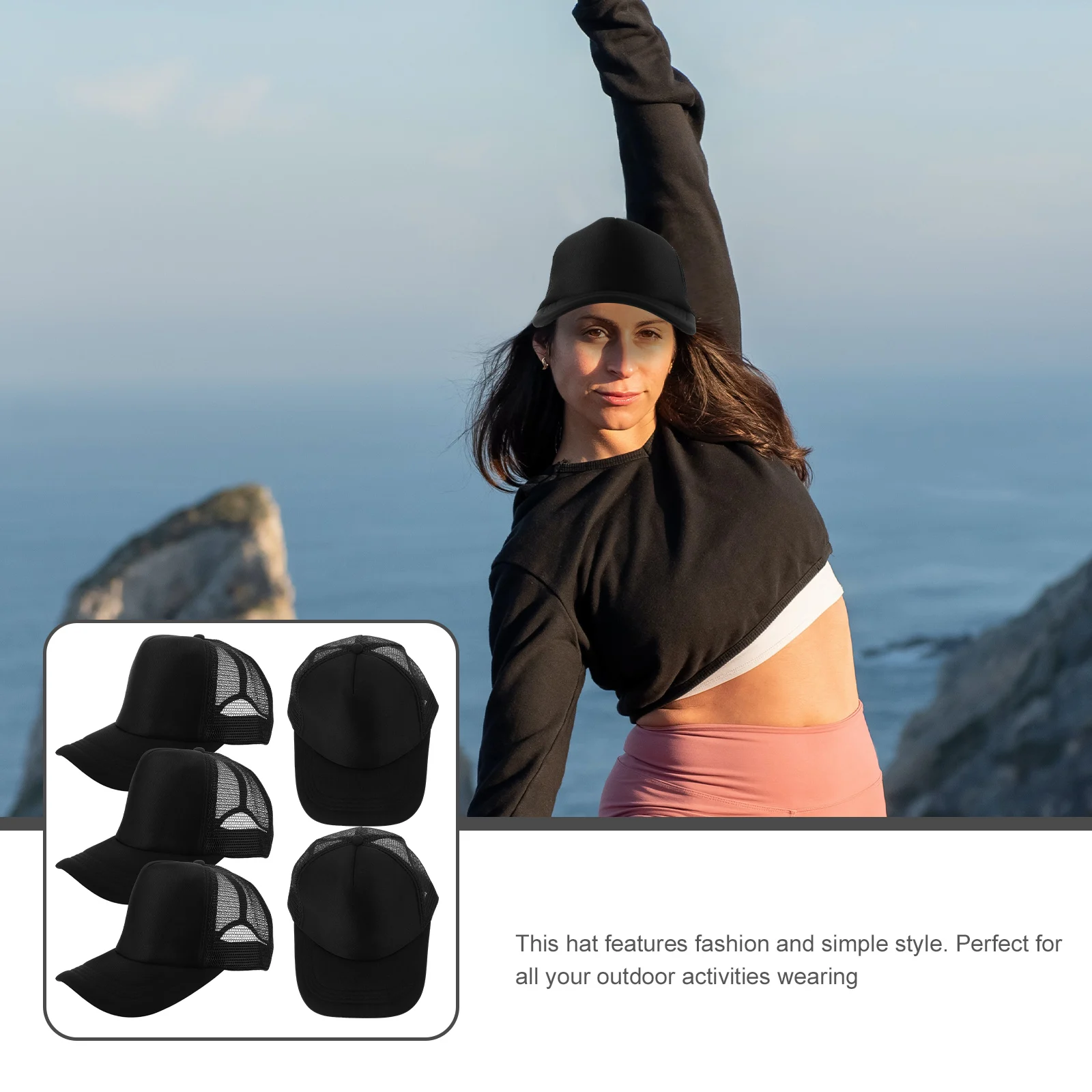 

5 шт. пустые бейсболки с теплопередачей, сублимационные шапки, легкие дышащие уличные повседневные шапки «сделай сам», пустые кепки