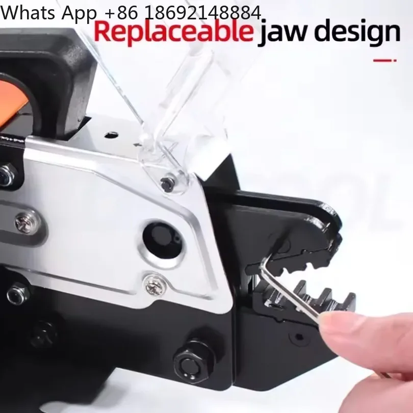 AM-10 Terminal Crimping Machine Pneumatic Cold Press Insulated Tube Terminal Crimping Tool AirPowered Wire Terminal Machine