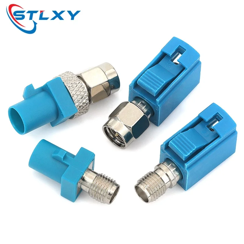 Stlxy 1pcs Fakra-JK/SMA-KJ Automotive Connector Z Universal FAKRA Male/Female SMA male/female head Adapter GPS