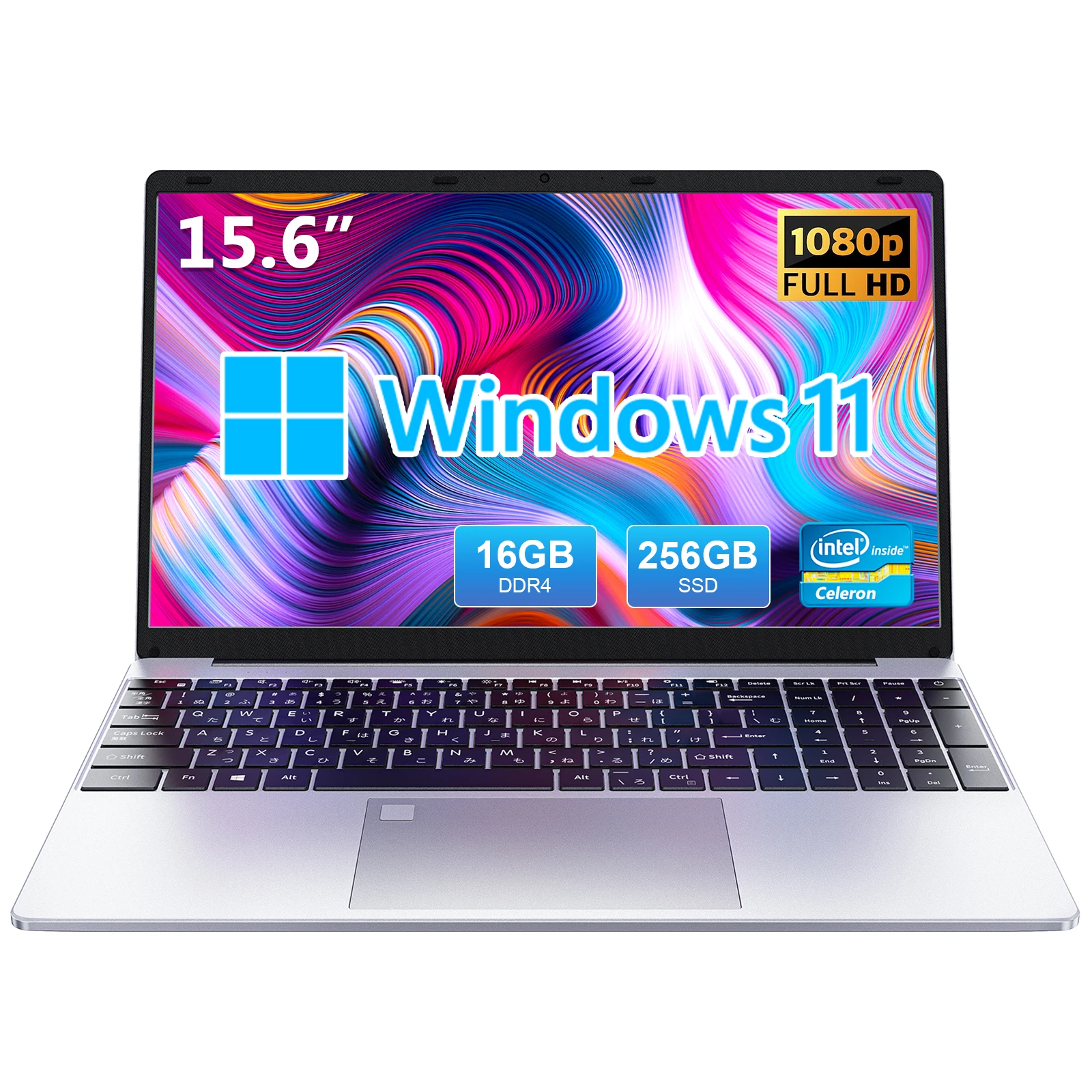 SUXI Manta Book Pro 15.6インチ ノートパソコン、16GB RAM+256/512GB/1TB SSD、N5095、Win11 Pro、無料マウス、学習、仕事、ビジネス、エンターテイメント用