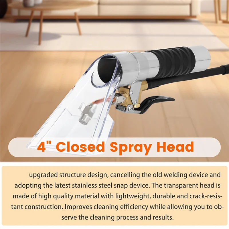 B47B-صمام توصيل سريع مع رأس شفط بخاخ بخار 1/4 بوصة متعدد الوظائف لمتجر Vac Mytee مستخلصات الفراغ