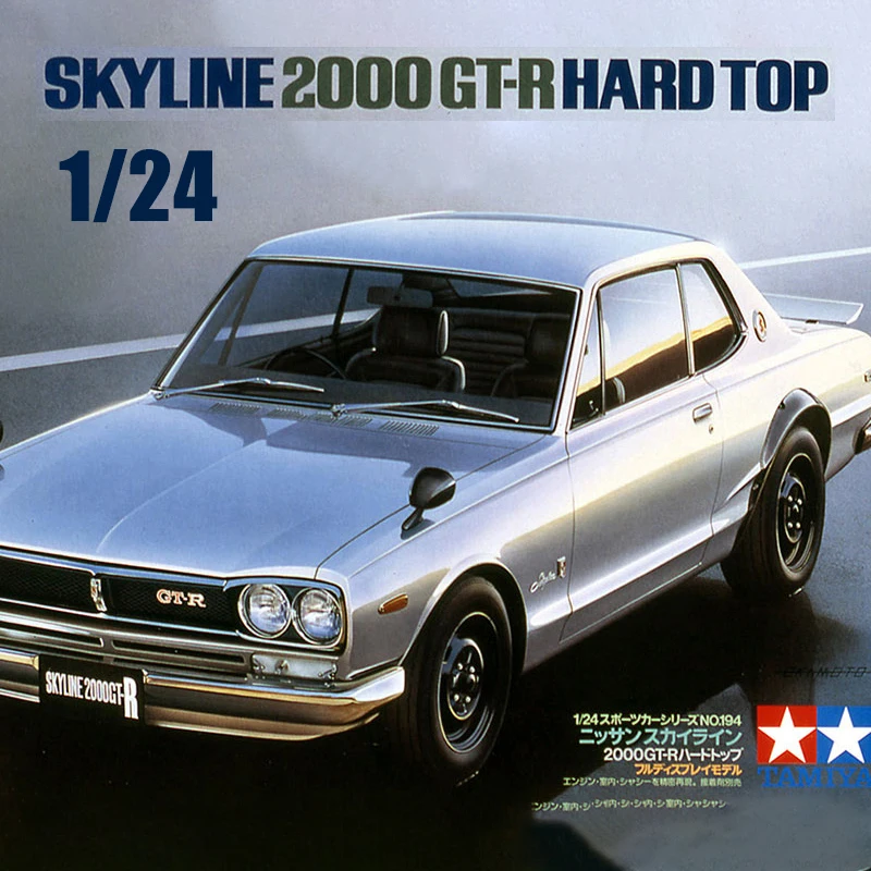 

TAMIYA пластиковая сборка, комплект масштабной модели автомобиля 24194 2000GT-R, автомобиль 1/24, коллекция игрушек «сделай сам»
