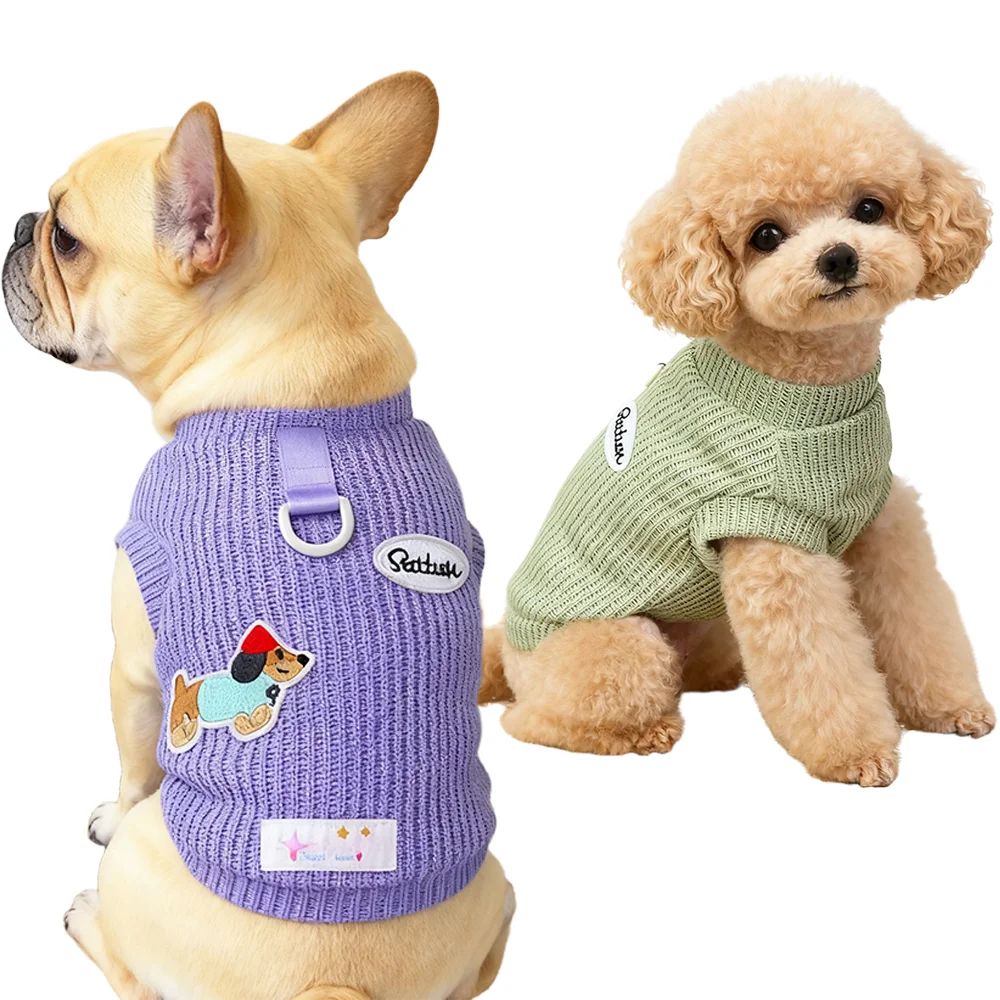 

Dog Sweater for Small Dogs Pet Apparel Winter Puppy Clothes for Chihuahua Yorkie Autumn Winter Warm Cat Sweater Pet Clothes