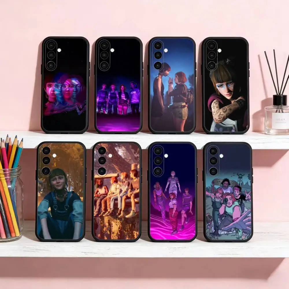 Game Lost R-Records B-Bloom R-Rage Handyhülle für Samsung Galaxy A13,21s,22,31,32,52,53,71,72,73,Soft Black Cover