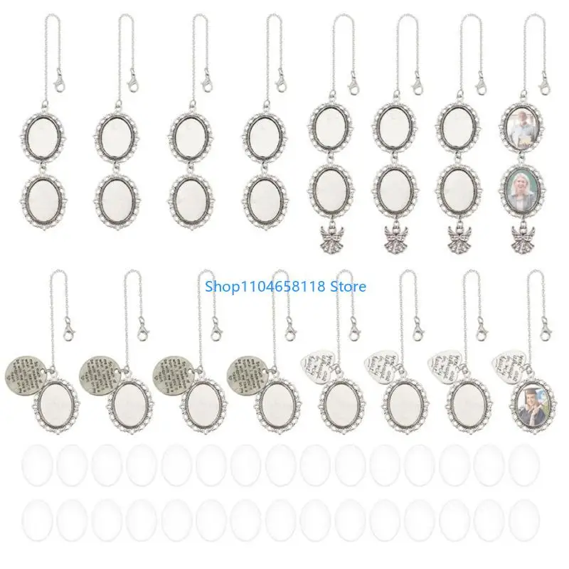 

Wedding Bouquet Charm Set Jewelry Making Pendant Brooch Hanging Pendant Alloy Texture Perfect for Creating Unique Brooch