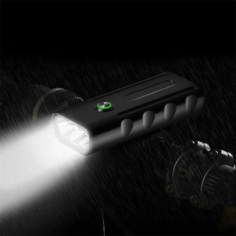 BX3 1500LM Bike Headlight 5200mAh USB Charge 360° Rotation IPX5 Waterproof 3 Light Modes Bicycle Front Light For Night Cycling