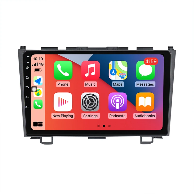 9 Inch 2 Din Android Radio Dash Fitting Panel Kit For Honda CRV CR-V 2006 2007 2008 2009-2012 Car Fascia Frame Adapter Canbus