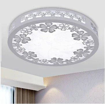 New Style Wooden Led Ceiling Light D350 24W AC85~265V Bedroom Ceiling Lamp Modern indoor Brief Dining Room Free Shipping