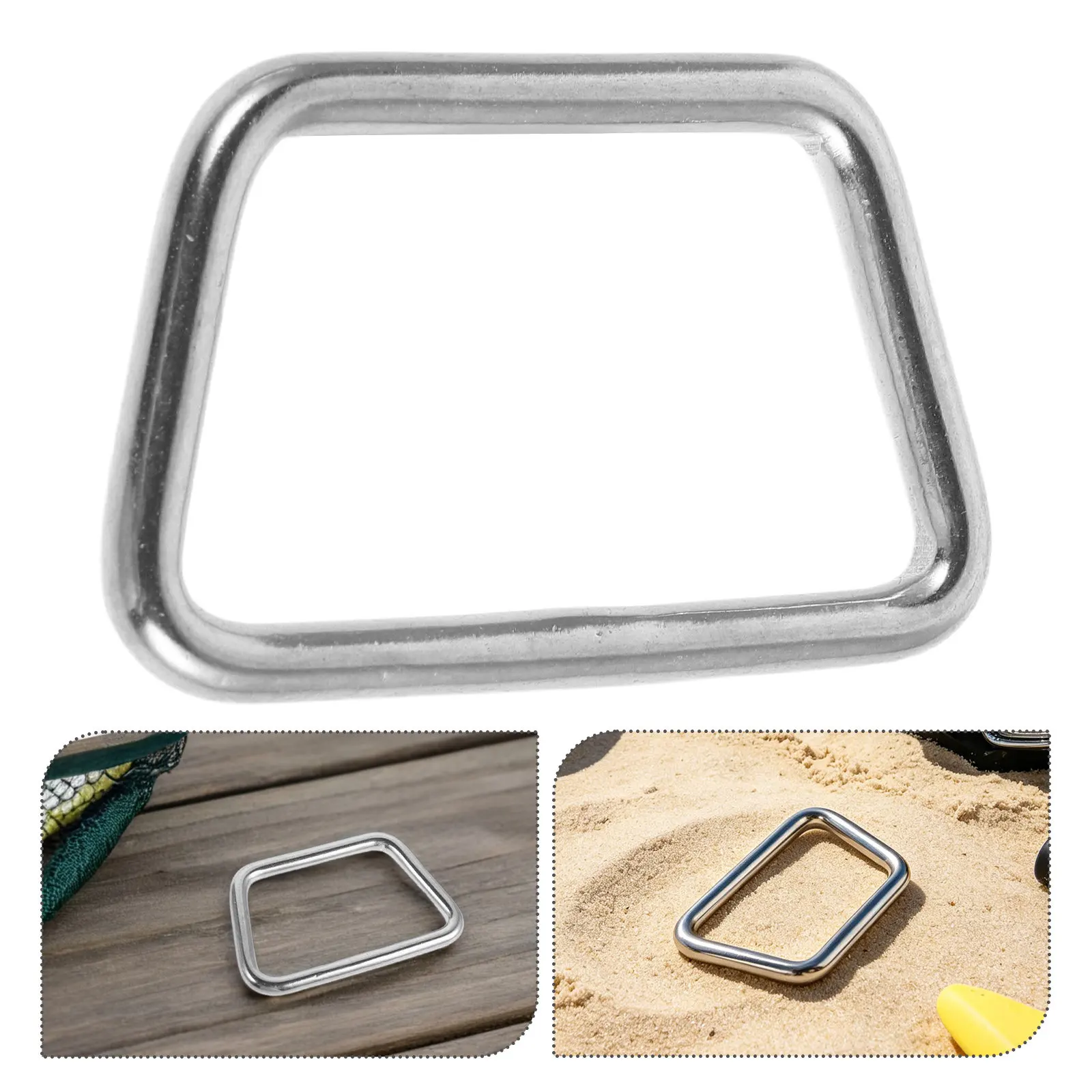 Scuba Side Mount Diving Belt Retainer Stainless Steel Marine Grade Clip Stopper for Weight Belt Keeper Dive Gear Accessories