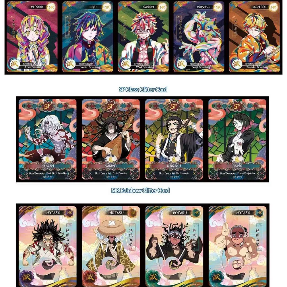 Wholesale Aikaho Demon slayer DS-02 Apocalypse Trading Card booster box Anime Hobby Collection Tanjiro cards Nezuko card