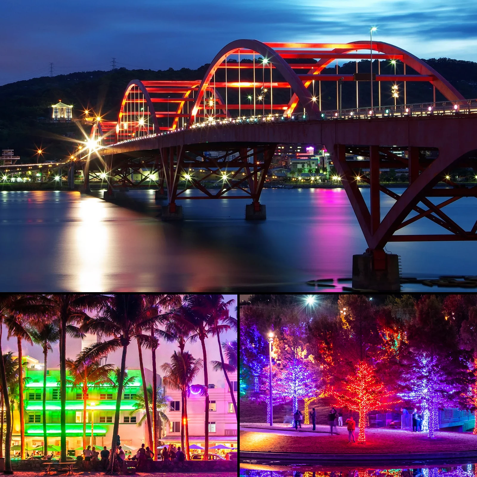 U'King Waterproof RGBWA+UV Par Light DMX512 24x10W 6in1 LED Stage Light DJ Light for Disco Dance Hall Party Bar Performance