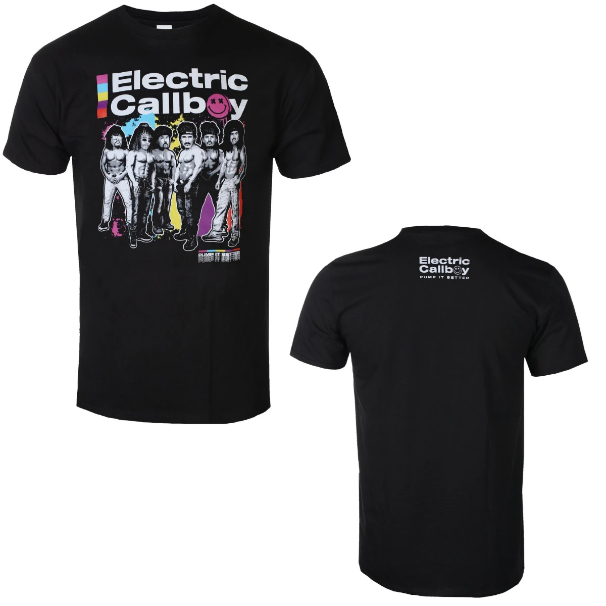 Y2k Electric Callboy Graphic Cotton Band T-shirt Unisex Summer Short Sleeve Fashion Brand Tee Luxury Casual Vintage Tees