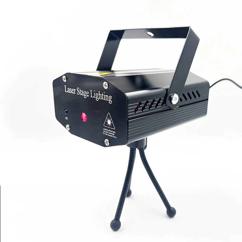 

2025 Nightclub Lights Remote Control LED Stage Light DJ KTV Disco Lamp Projector Laser Flash Christmas Party Wedding Bar