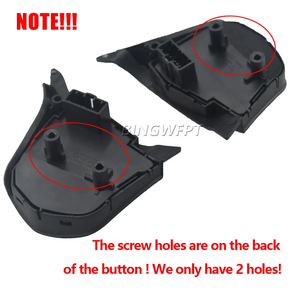 Steering Wheel Audio Volume Cruise Control Button For For Kia Rio 2011 2012 2013 2014-2016 Switch Telephone Sound With Backlight