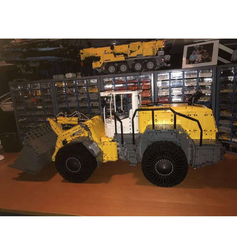 

MOC-49777 Супер-большой городской экскаватор, бульдозер, строительный блок, модель12102, детали для мальчиков и детей, строительный блок на день рождения, игрушка в подарок